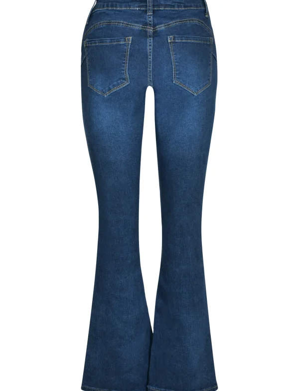 Ana & Lucy | Flared jeans ALH1676 Donkerblauw
