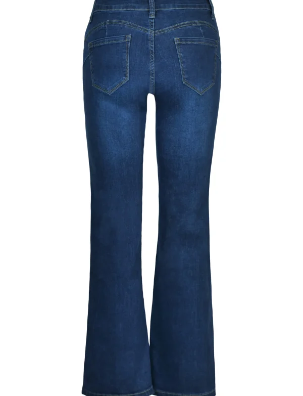 ANALUCY | Flared jeans ALH1506 Blauw