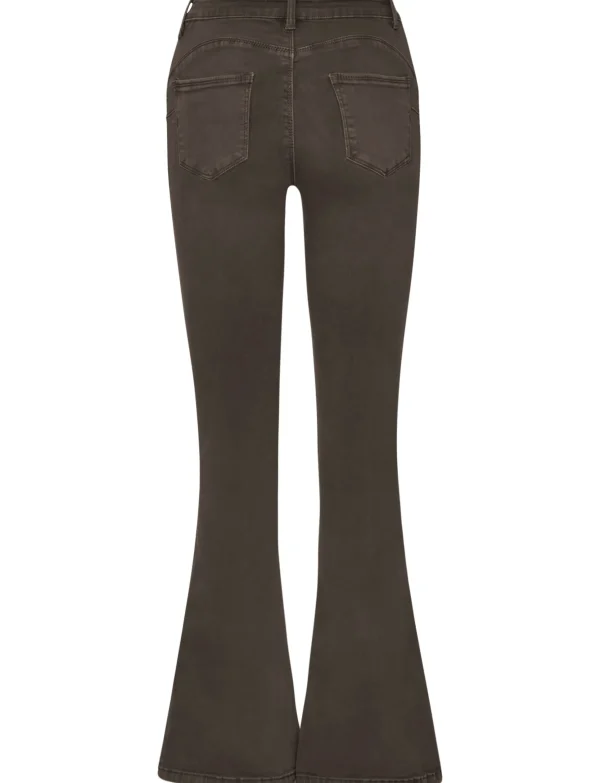 ANALUCY | Flared jeans H6954-A Bruin