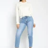 ANALUCY | Mom fit jeans H6975 Blauw