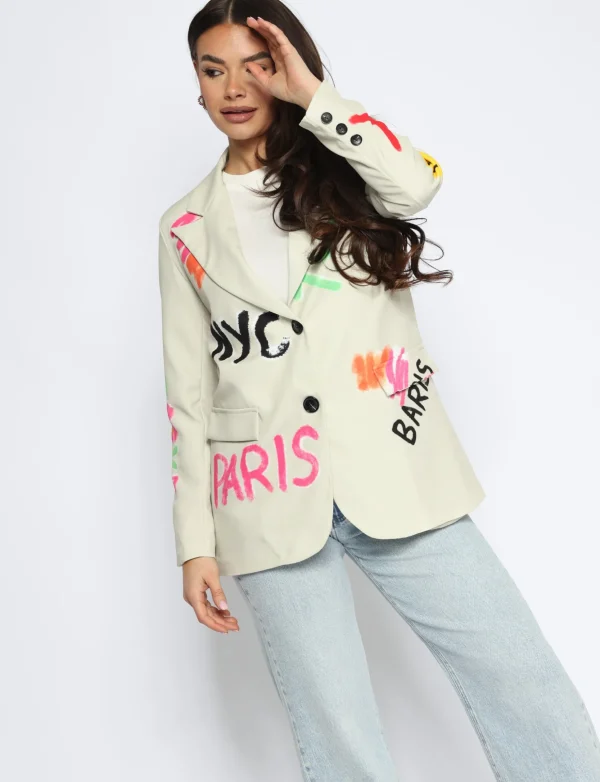 Blazer NYC Beige