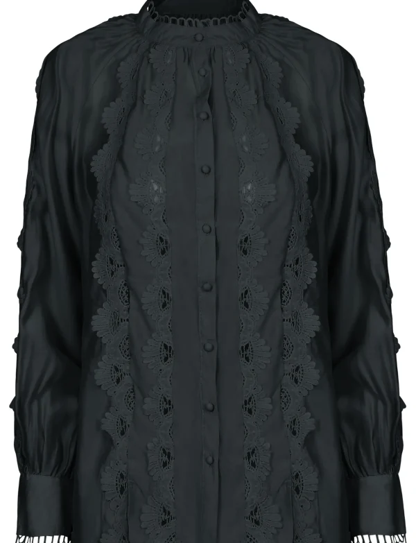 Blouse Ayla Zwart