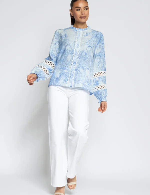Blouse Benthe Blauw