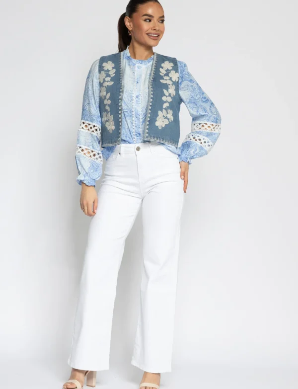 Blouse Benthe Blauw