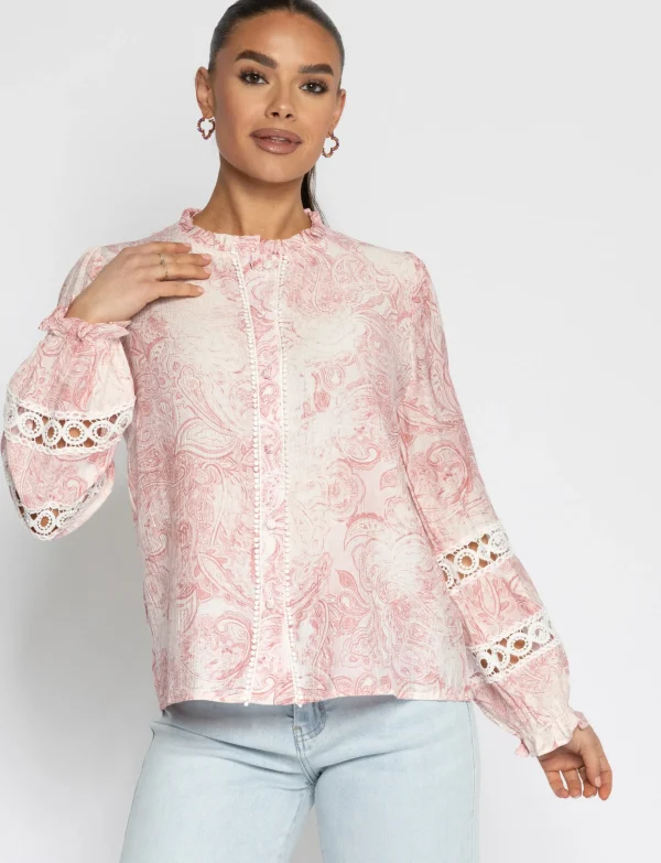 Blouse Benthe Roze