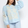 Blouse Dane Lichtblauw