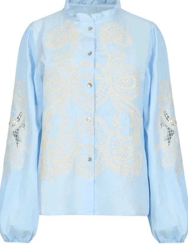 Blouse Dane Lichtblauw