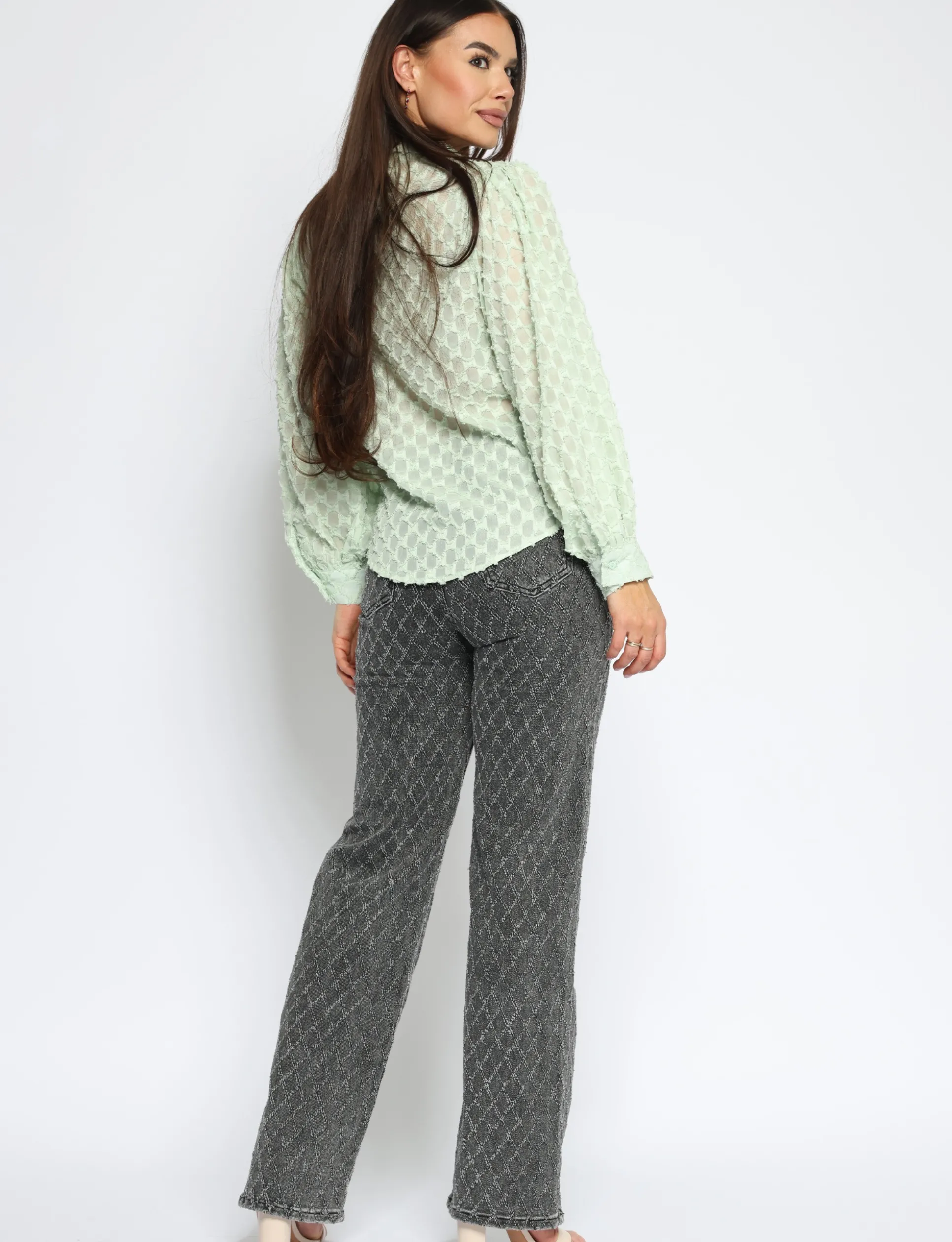 blouse_dania_groen_2.webp Blouse Dania Groen