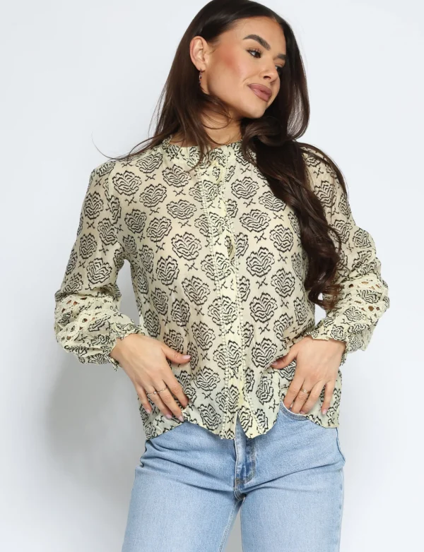 Blouse Iloney Beige