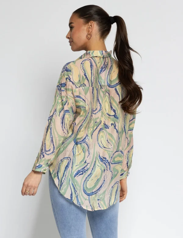 Blouse Mandey Blauw