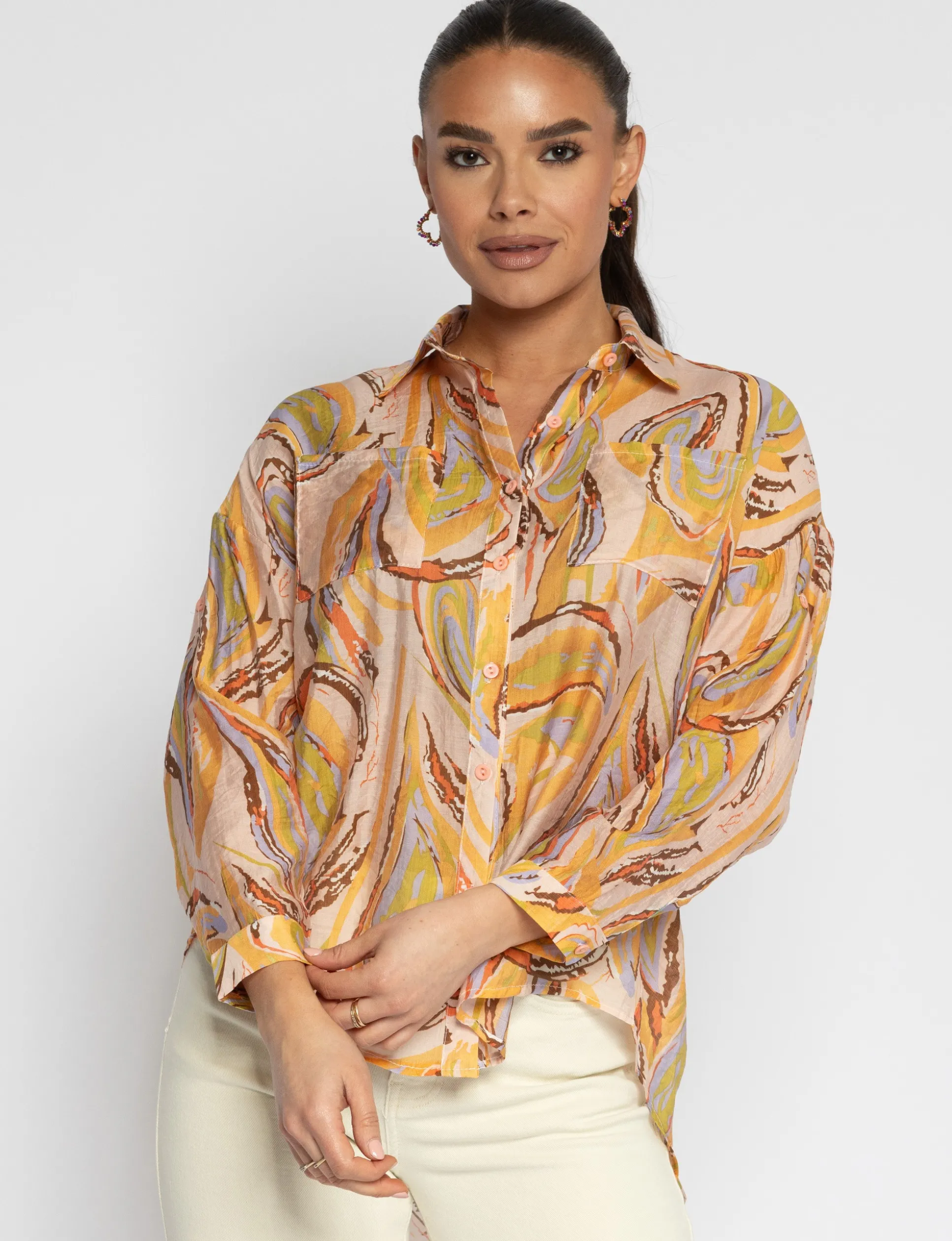 blouse_mandey_geel_1.webp Blouse Mandey Geel