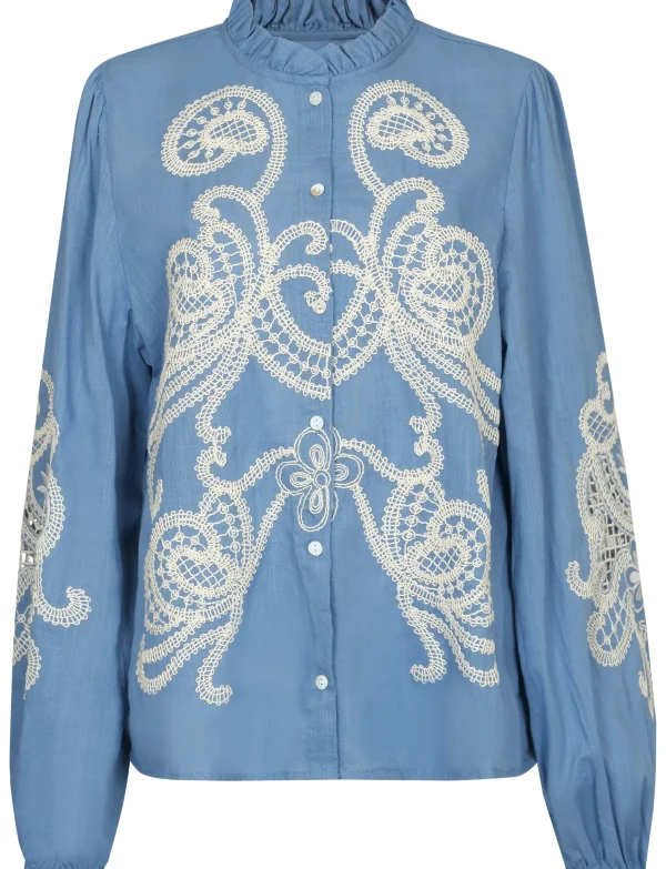 Blouse Molly Blauw