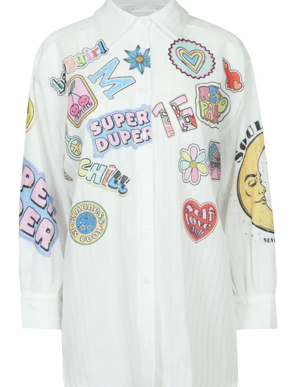 Blouse Super Duper Wit