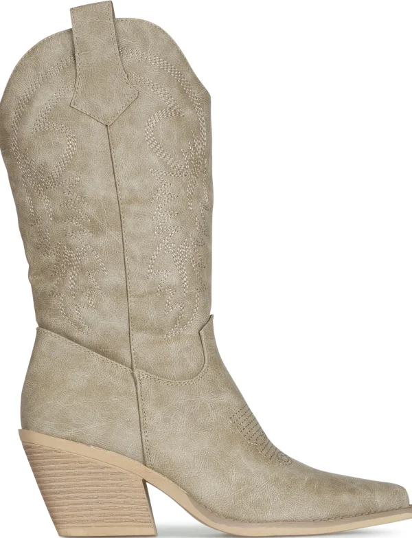 Cowboy Boot Kim Taupe