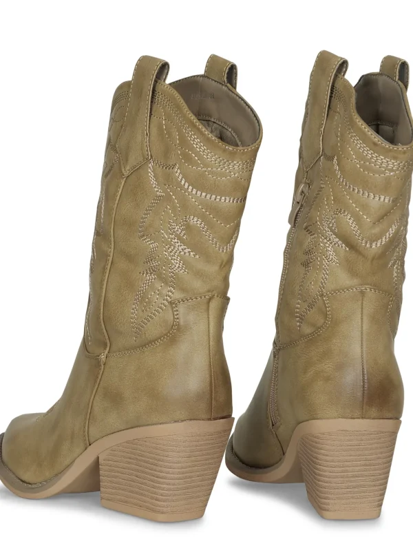 Cowboy boot Mirthe Taupe