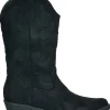 Cowboy Boot Quinn Zwart
