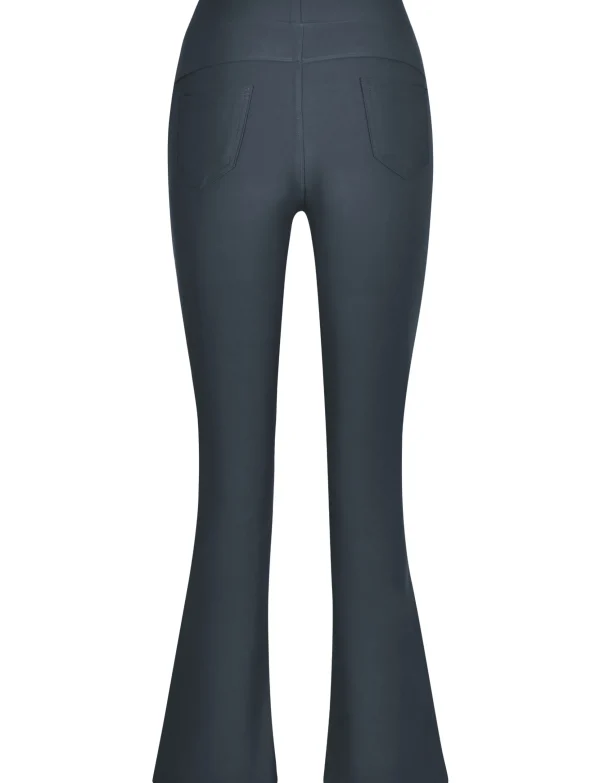 Flared broek Josje Donkergrijs
