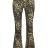 Flared broek Kiki Panter Bruin