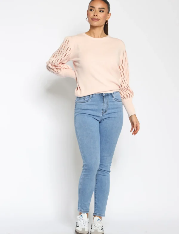 Folyrose | Skinny jeans 6305 Blauw