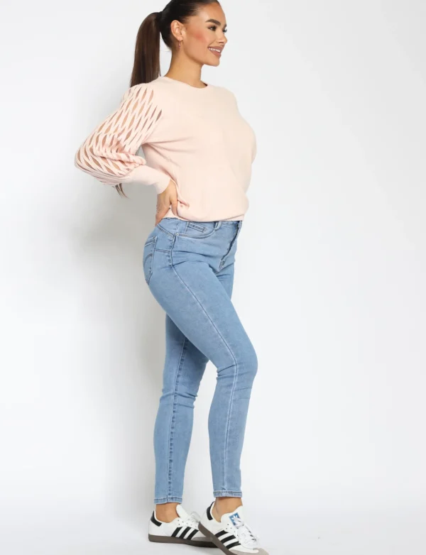 Folyrose | Skinny jeans 6305 Blauw