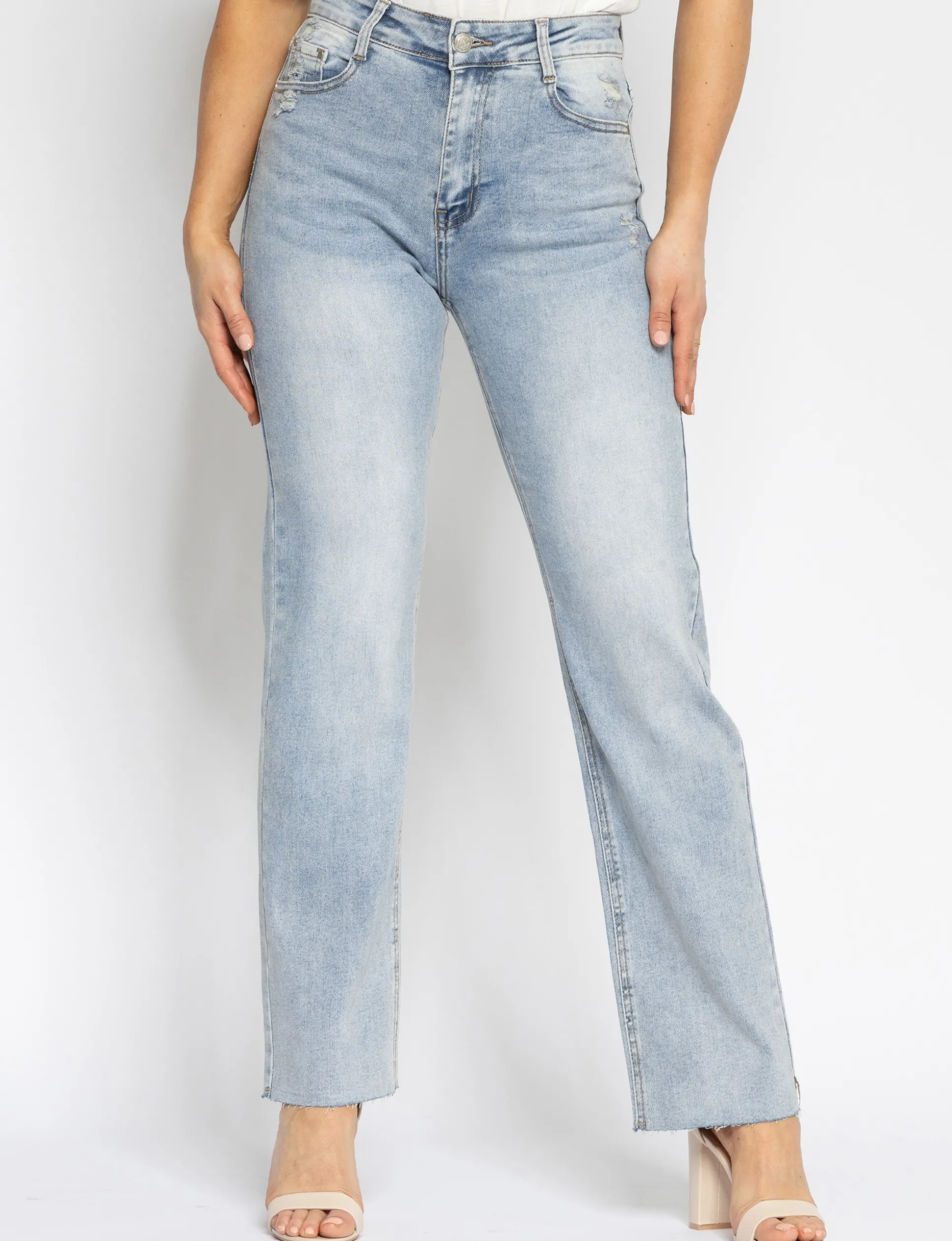 folyrose__straight_jeans__0-2.webp Folyrose | Straight jeans Lottey Blauw