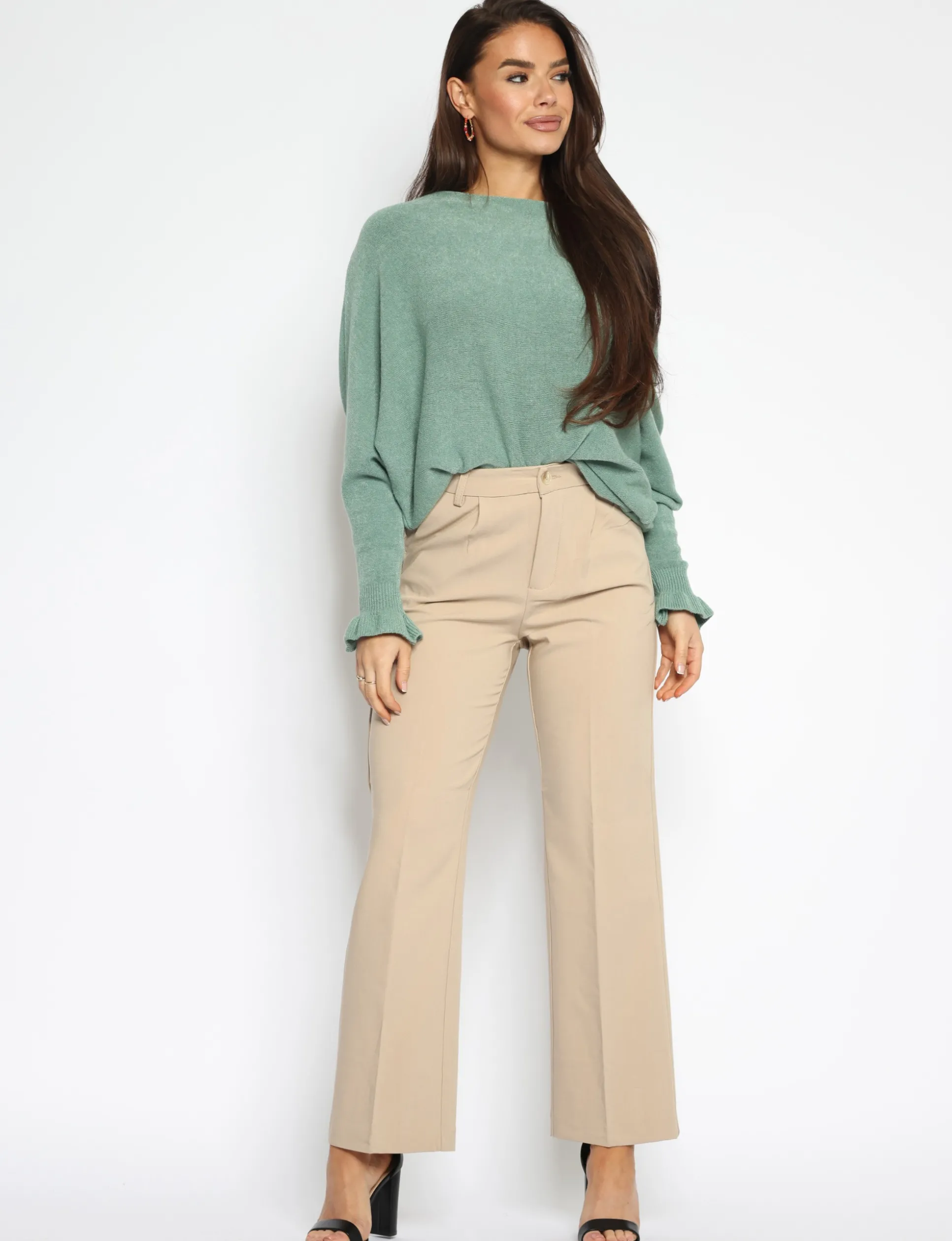folyrose__straight_leg_pa_0.webp Folyrose | Straight leg, pantalon F8003S Zand