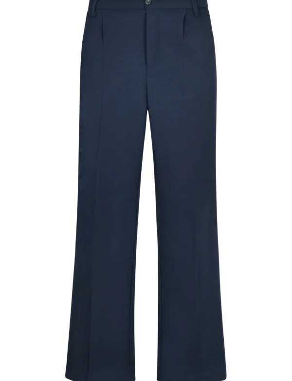 Folyrose | Straight leg, pantalon F8003S Donkerblauw