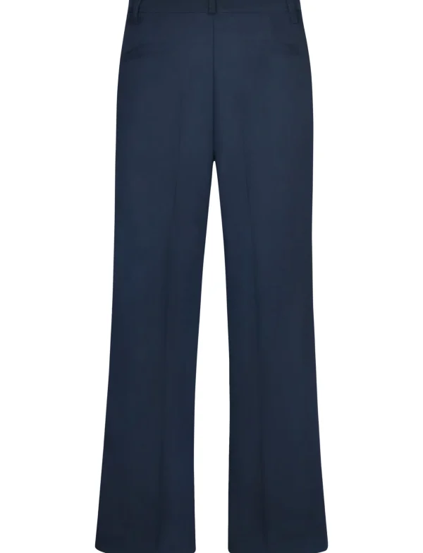 Folyrose | Straight leg, pantalon F8003S Donkerblauw