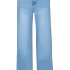 Folyrose | Wide leg jeans Y6590 Blauw