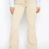 Folyrose | Wide leg jeans YY6511 Beige