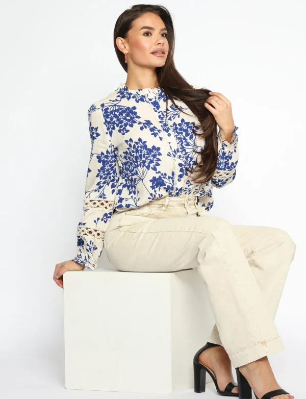 Folyrose | Wide leg jeans YY6511 Zand