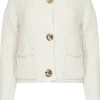 Gebreid vest Esmee Beige