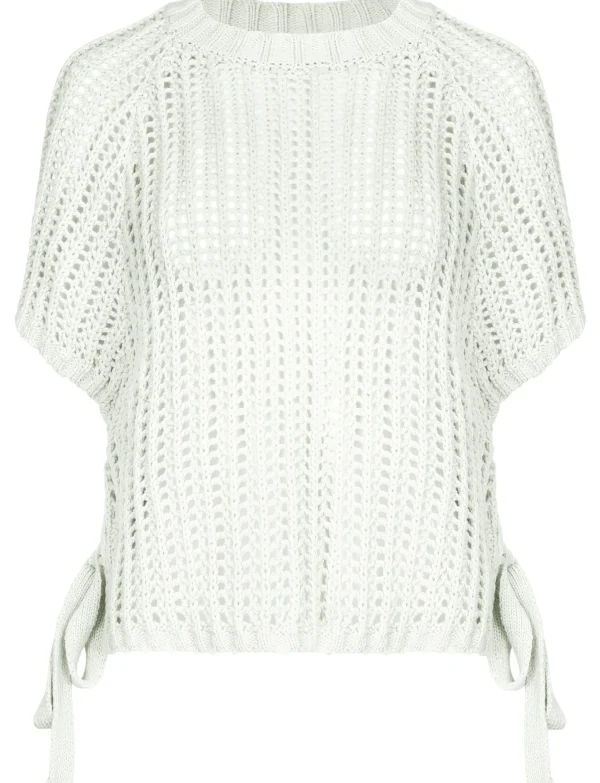 Gebreide top Milana Wit