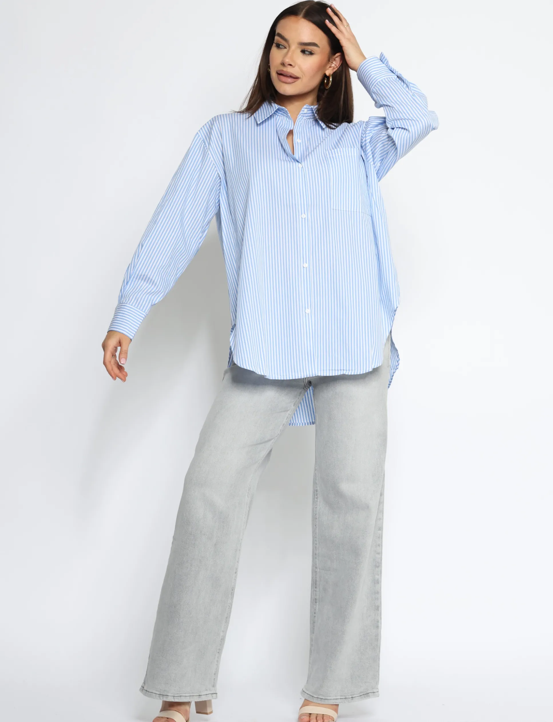 gestreepte_blouse_lyna_li_1.webp Gestreepte blouse Lyna Lichtblauw