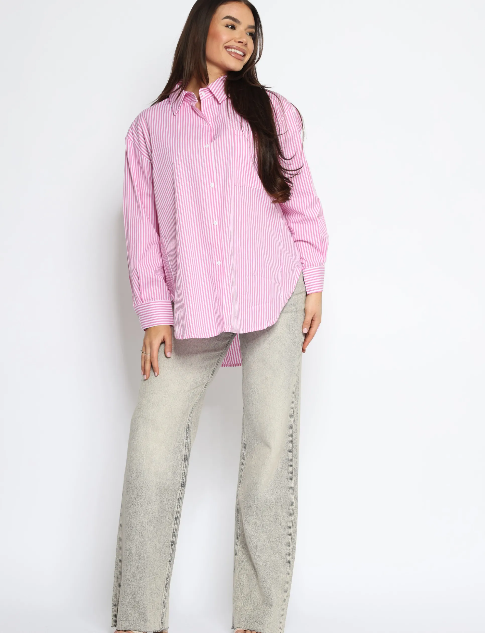 gestreepte_blouse_lyna_ro_1.webp Gestreepte blouse Lyna Roze