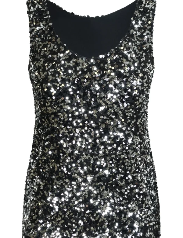 Glitter top Lucey Zilver