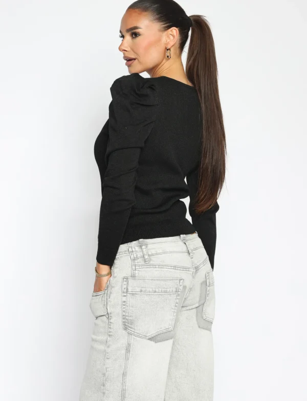 Glitter top Ricky Zwart
