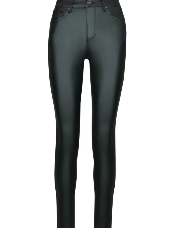Goodies | Leatherlook broek DJ285 Zwart