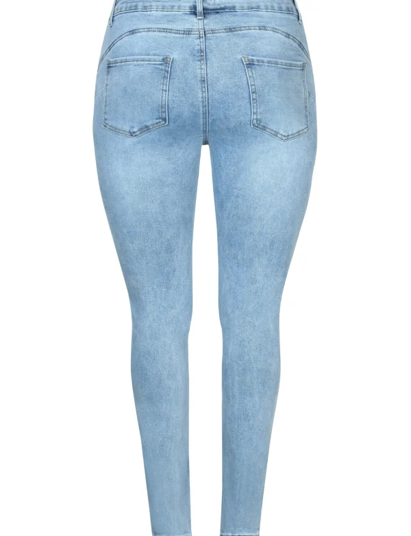 Goodies | Skinny jeans, Push up Macy Blauw