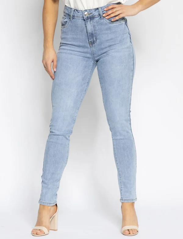 Goodies | Skinny jeans, Push up Macy Blauw