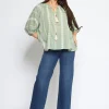 Goodies | Wide leg jeans DJ2511 Donkerblauw