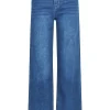 Goodies | Wide leg jeans DJ2541-42 Donkerblauw