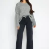Goodies | Wide leg jeans DJ2497-98 Donkerblauw