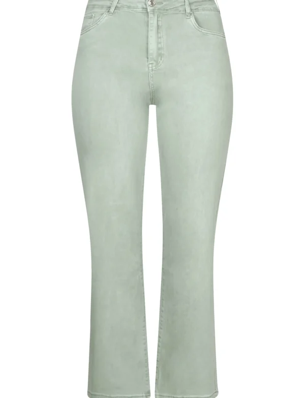 Goodies | Wide leg jeans DJ2497-98 Lichtgroen