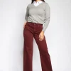 Goodies | Wide leg jeans DJ2405 Bordeaux