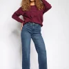 Goodies | Wide leg jeans DJ2535 Blauw