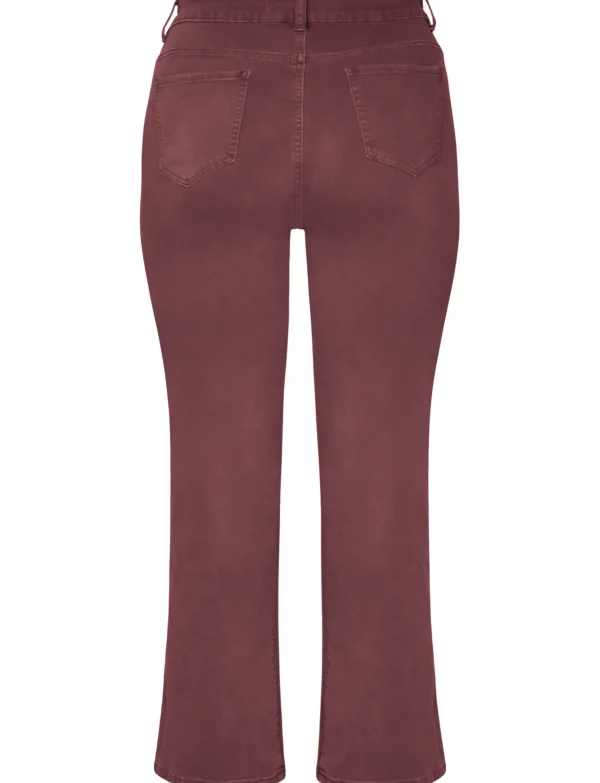 Goodies | Wide leg jeans DJ2497-98 Bordeaux