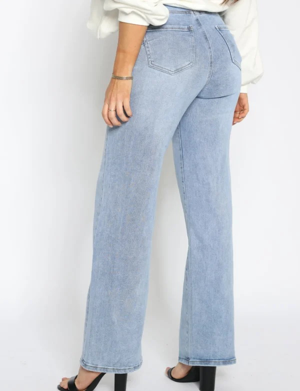 Goodies | Wide leg jeans DJ2600 Blauw
