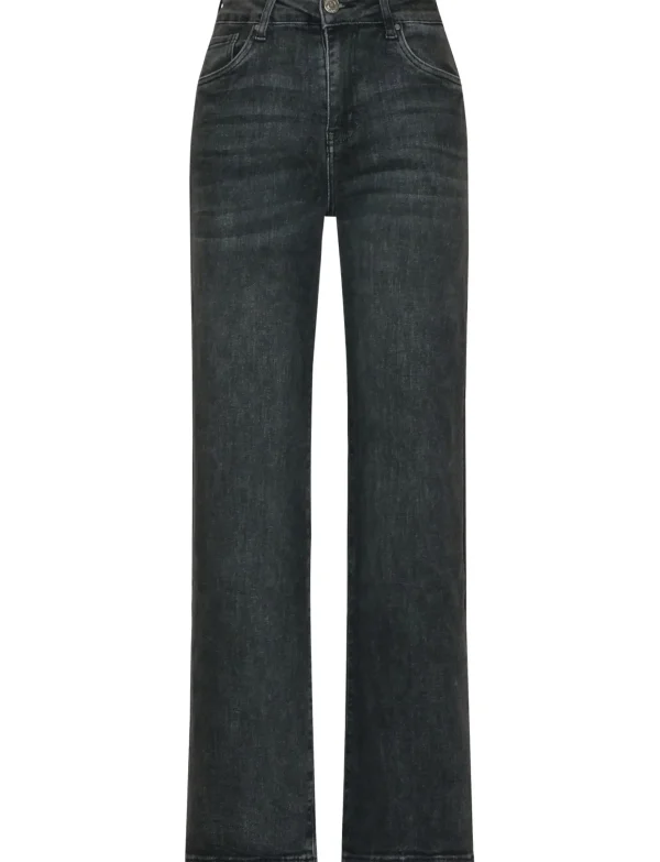 Goodies | Wide leg jeans DJ2524-2525 Donkergrijs