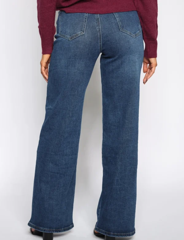 Goodies | Wide leg jeans DJ2535 Blauw